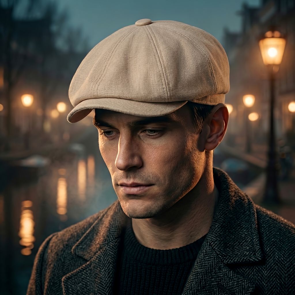 Shelby vintage flat cap | Klassieke newsboy pet in retro stijl