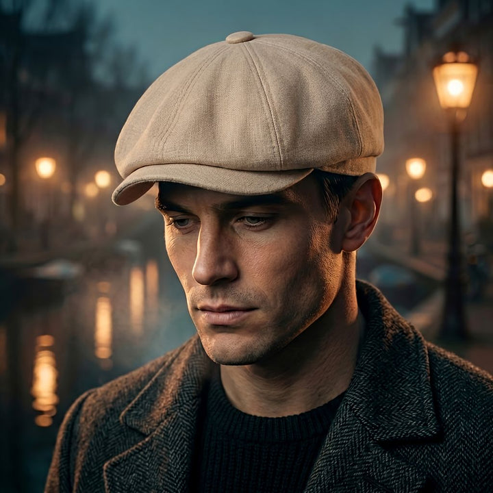 Shelby vintage flat cap | Klassieke newsboy pet in retro stijl