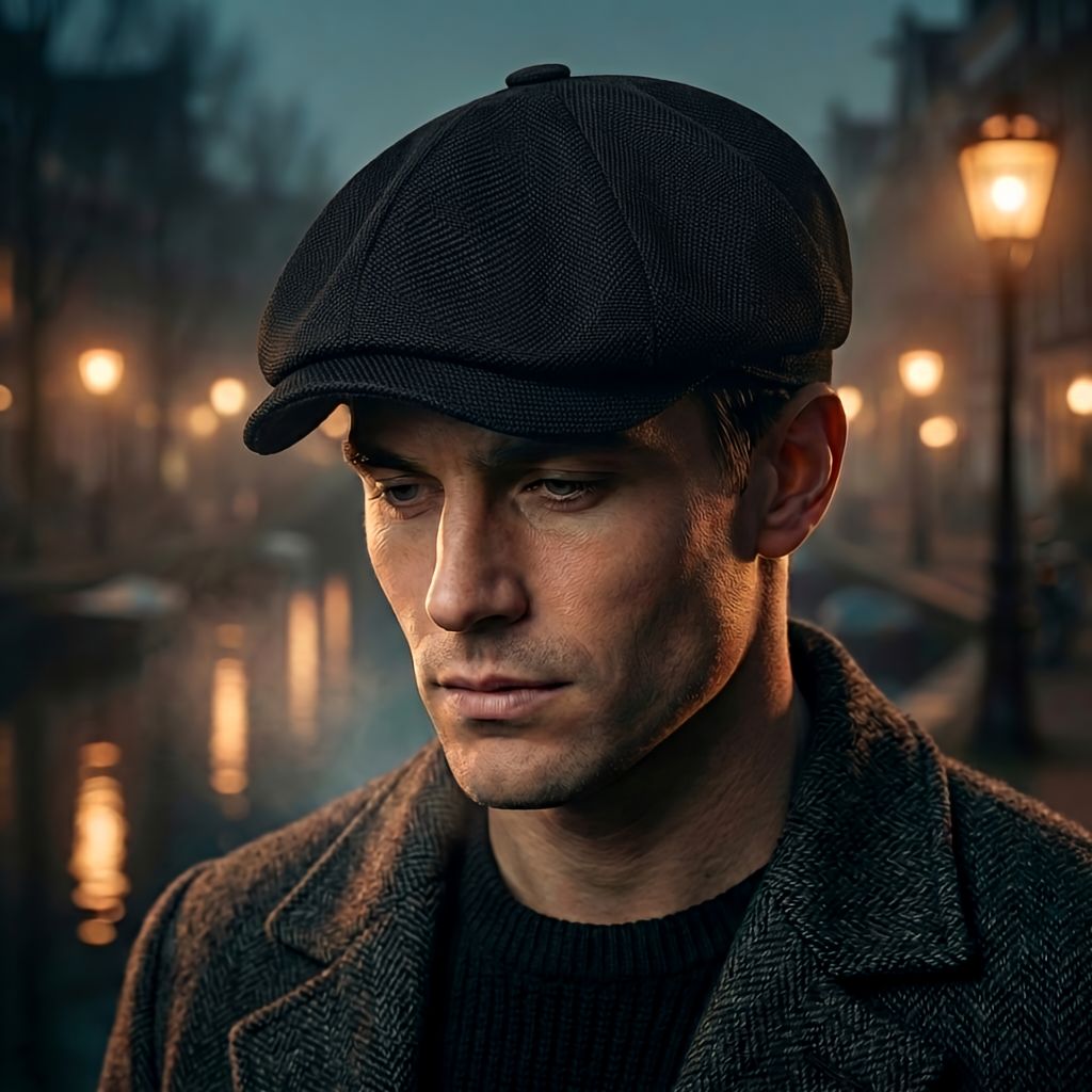 Shelby vintage flat cap | Klassieke newsboy pet in retro stijl