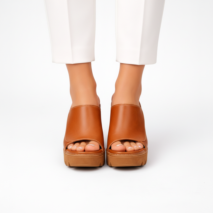 Orélianne | Mules Hiel Stabiel Comfort