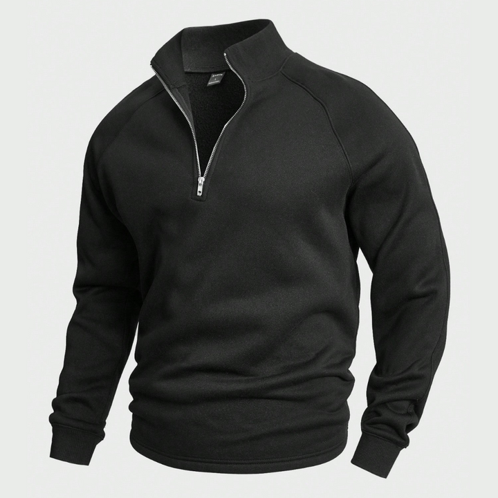 William™ - Casual Half-Zip Trui