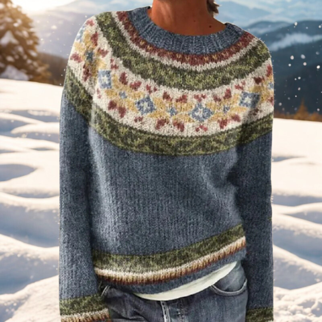 Rianne | WARME SWEATER MET VERFIJNDE NORDIC DETAILS