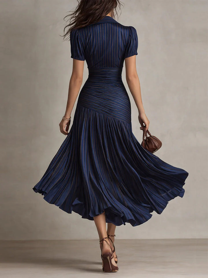 Florence | Vintage Elegante Chiffon Maxi Jurk