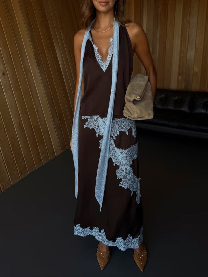 Katalina™ Kant Pak Set | Elegante Twee-Delige Set met Kant