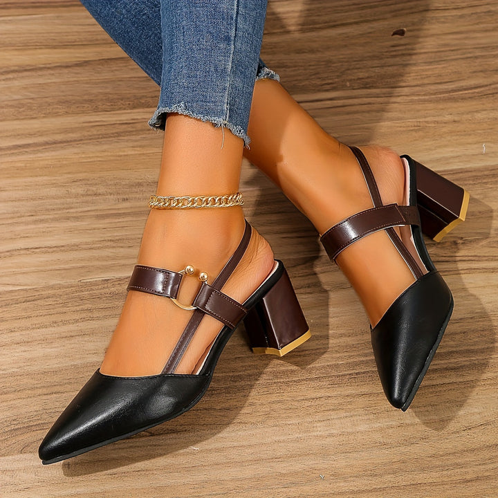 Claudette™ – Elegante en comfortabele hakken met bandje