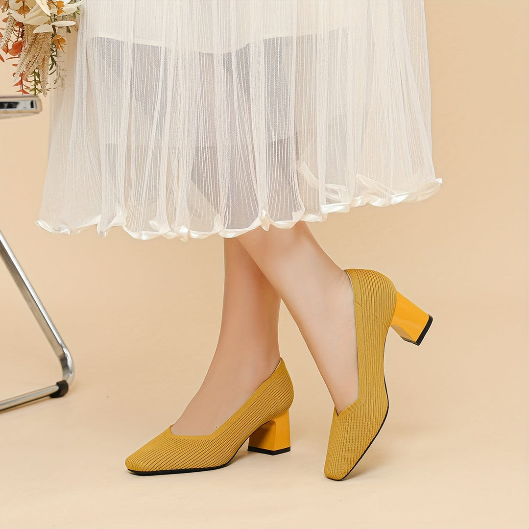 Marie™ – Comfortabele pumps met stabiele hak voor pijnloze ondersteuning