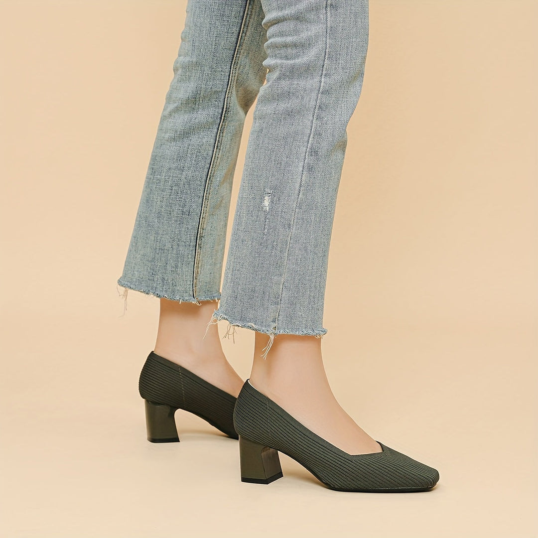 Marie™ – Comfortabele pumps met stabiele hak voor pijnloze ondersteuning