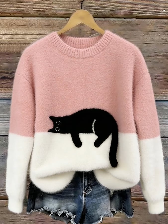 Elegante katten trui