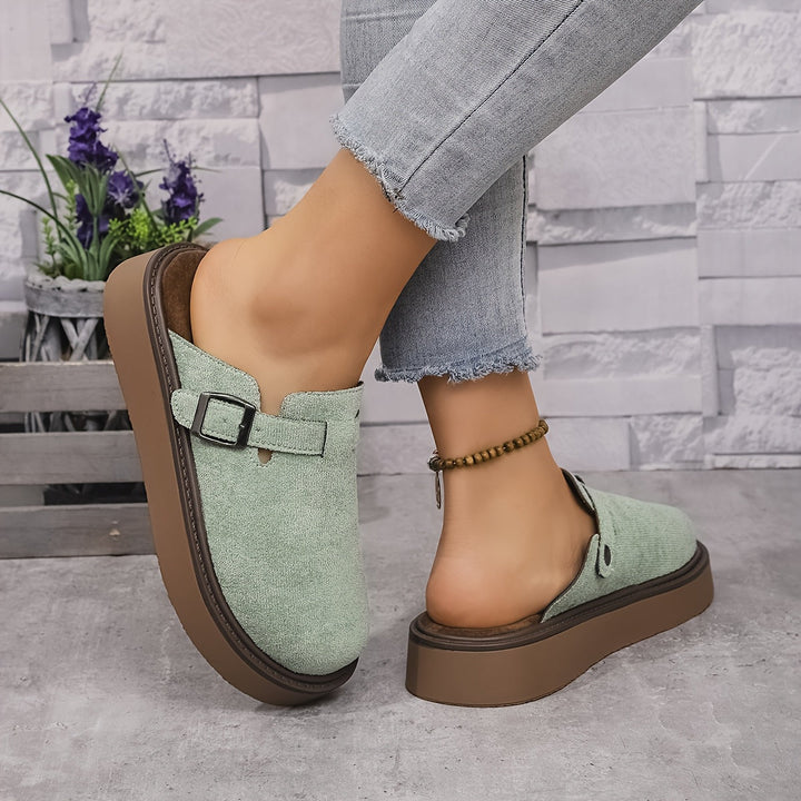 Elvara | Moderne Comfort Plateau Klompen