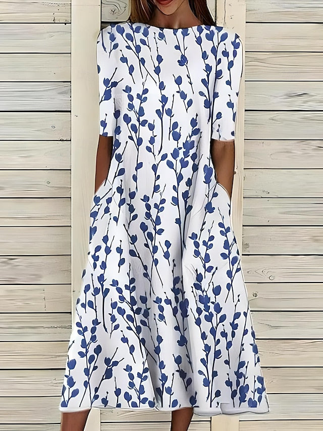 Annie | Coastal Bloom Jurk