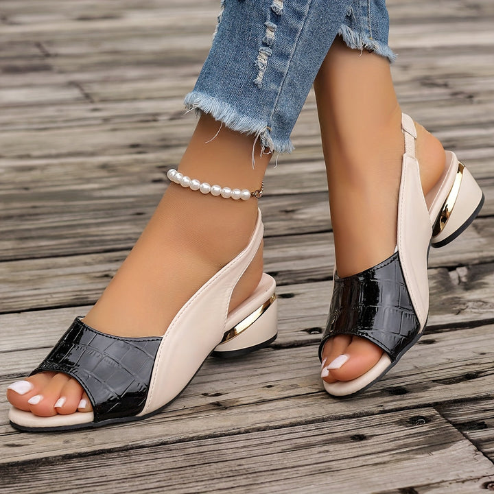 DELACROIX | Elegante Comfort Sandalen Charlotte