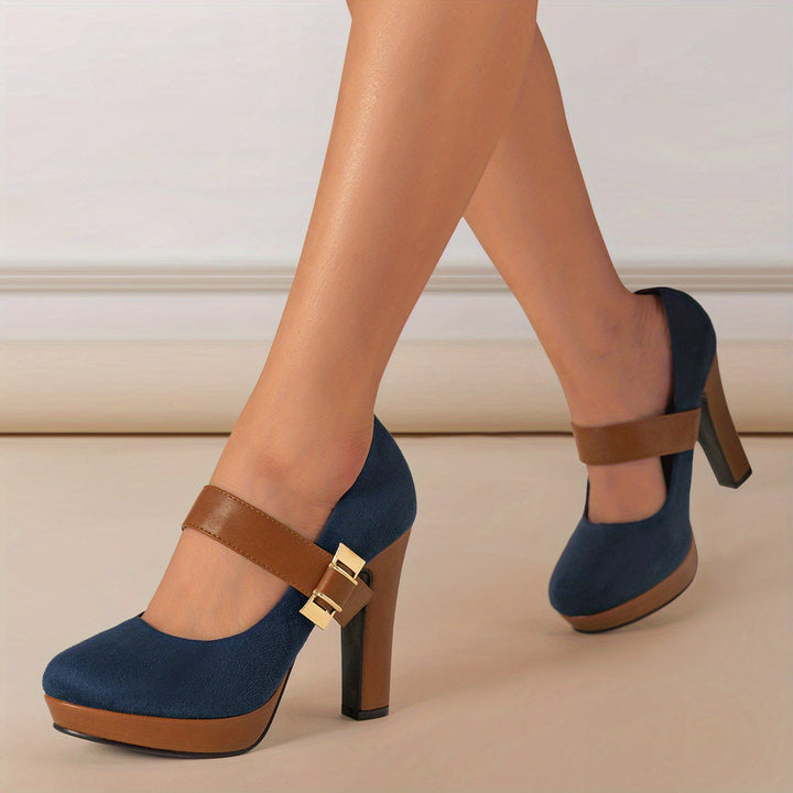 Chantrel | Elegante Hakken met Comfortabele Hak