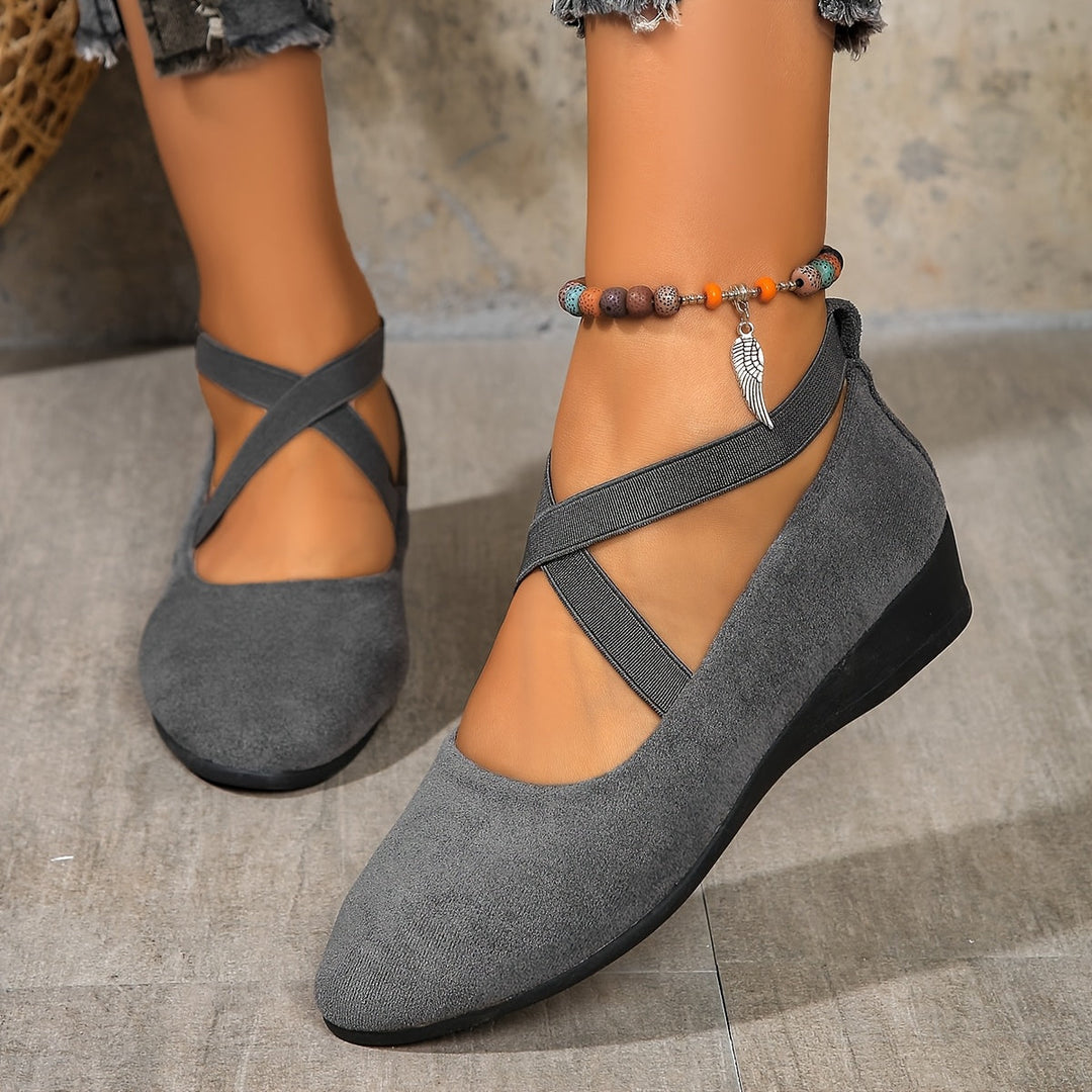 Élise® – Ballerina's met gekruiste banden voor verfijnd comfort