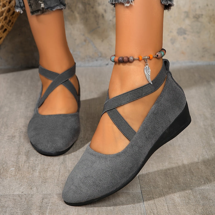 Élise® – Ballerina's met gekruiste banden voor verfijnd comfort