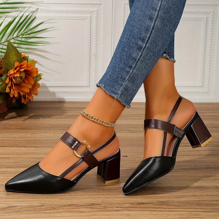 Claudette™ – Elegante en comfortabele hakken met bandje