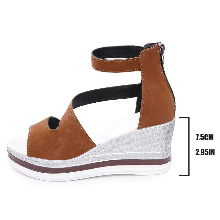 Avelia | Moderne Platform Sandalen