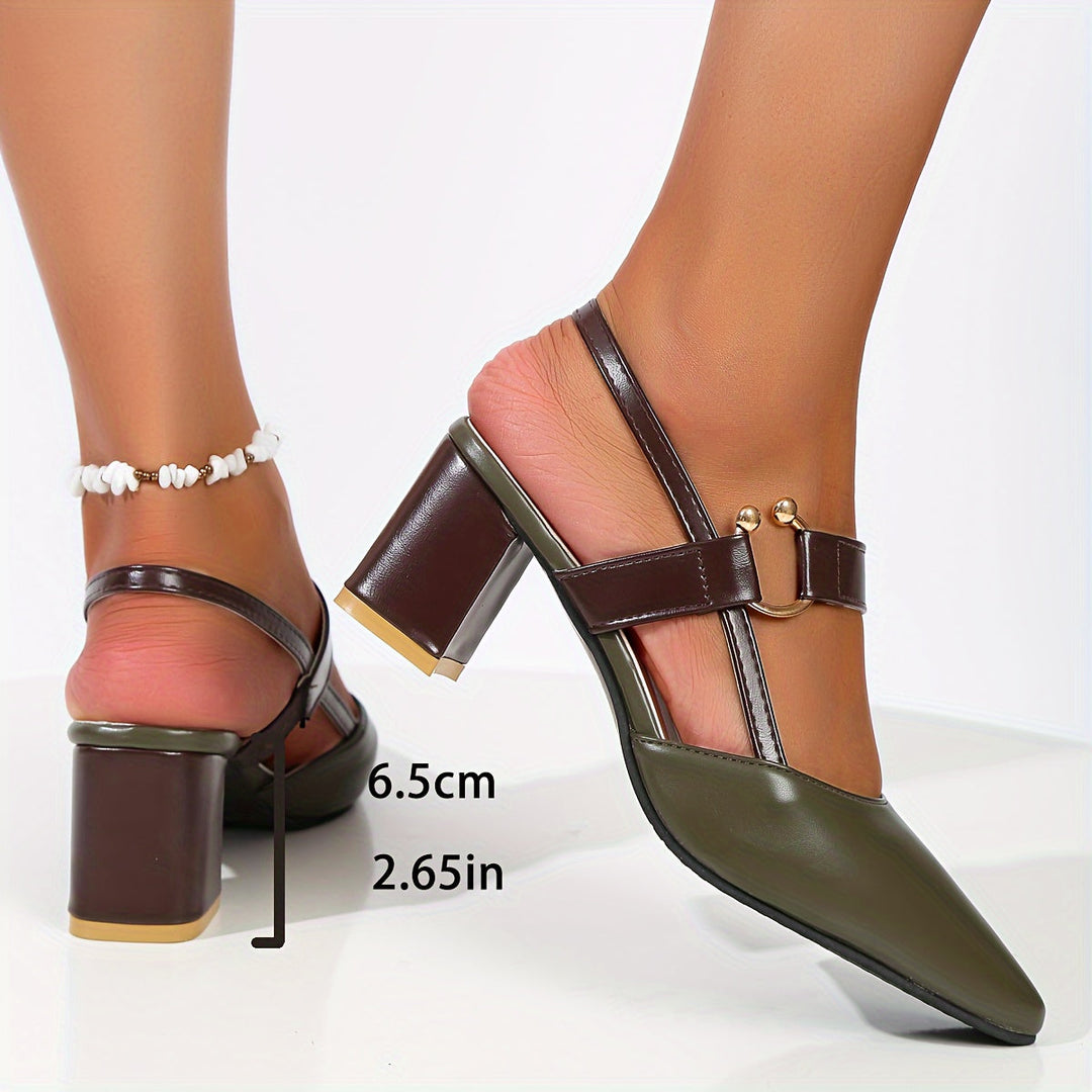 Claudette™ – Elegante en comfortabele hakken met bandje