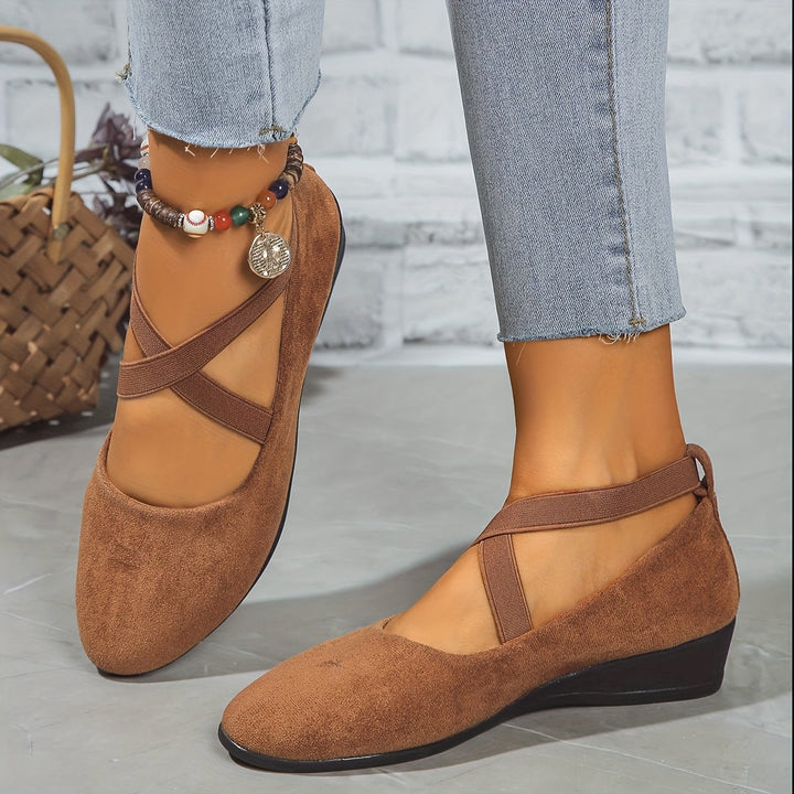 Élise® – Ballerina's met gekruiste banden voor verfijnd comfort
