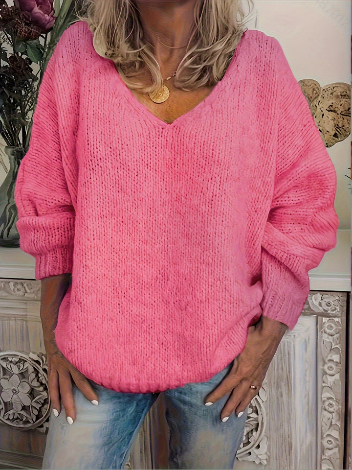 Christel | Casual V-Hals Herfst Trui