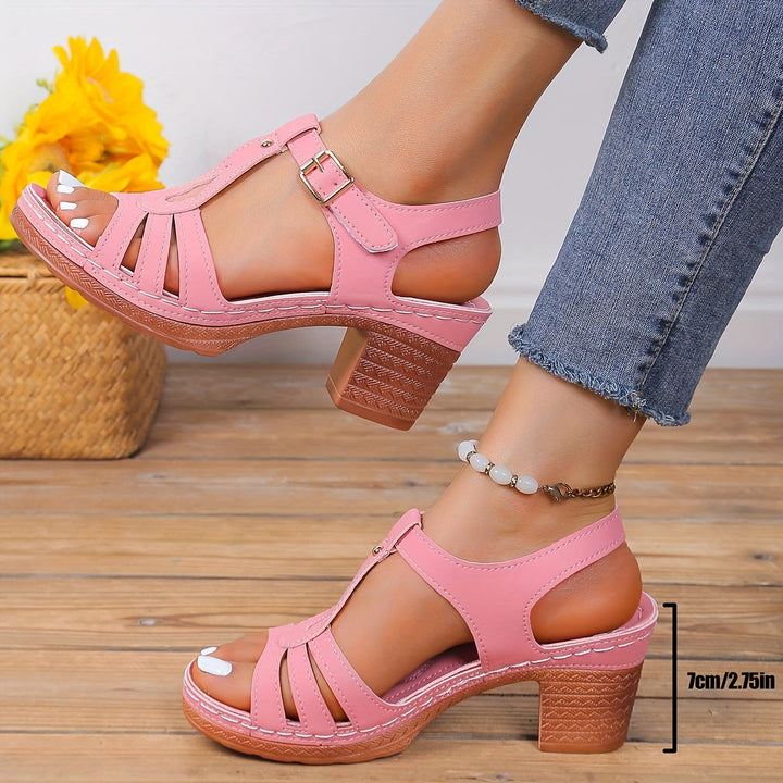 Calista | Elegante Comfort Hakken Sandalen