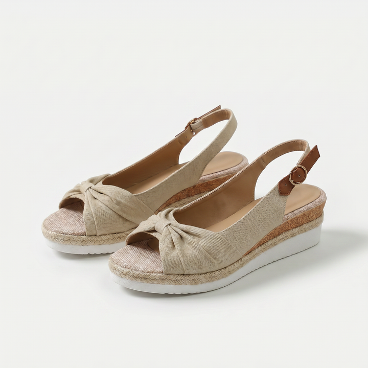 Schoenen – Peep-Toe Comfort Sandalen