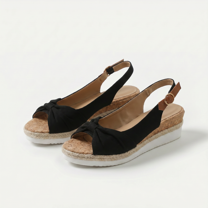 Schoenen – Peep-Toe Comfort Sandalen