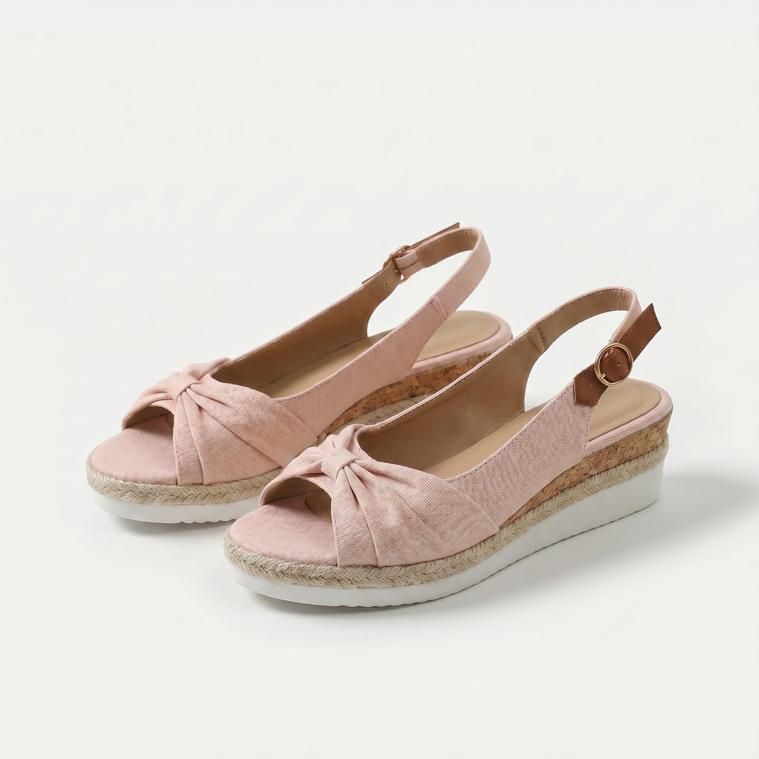 Schoenen – Peep-Toe Comfort Sandalen