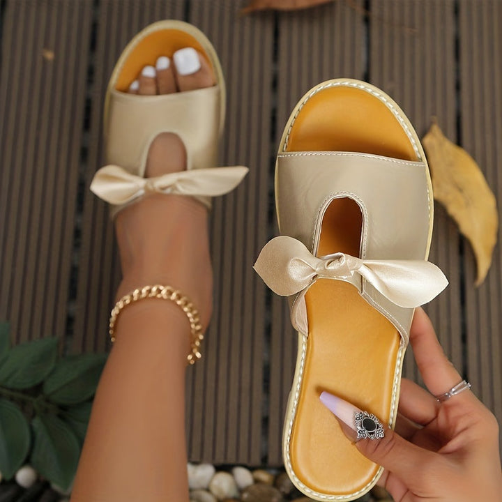 Elvéra | Elegante Zachte Knoop Sandalen