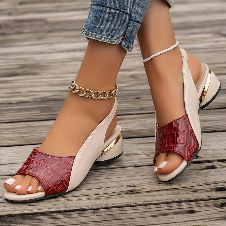 DELACROIX | Elegante Comfort Sandalen Charlotte