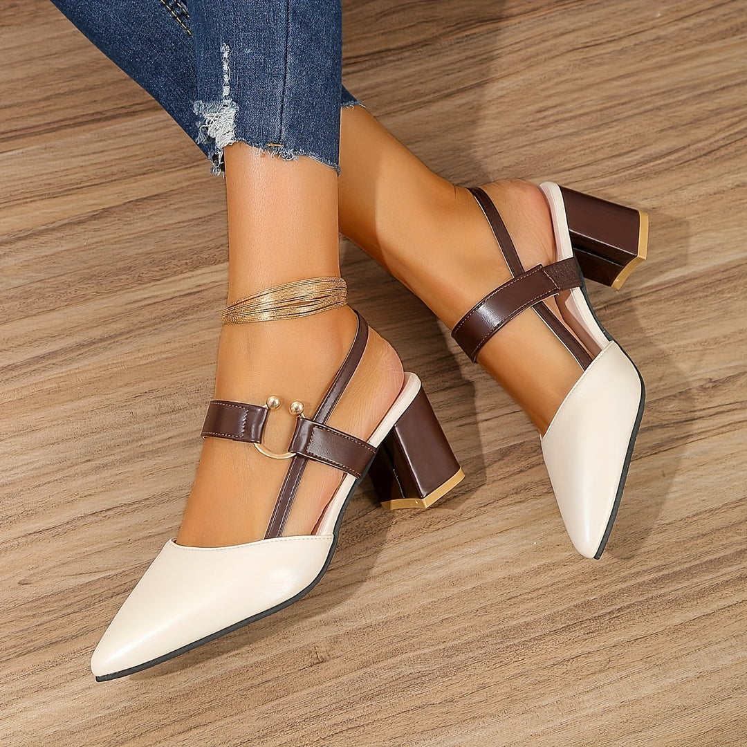 Claudette™ – Elegante en comfortabele hakken met bandje