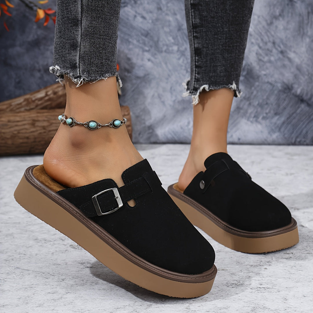 Elvara | Moderne Comfort Plateau Klompen