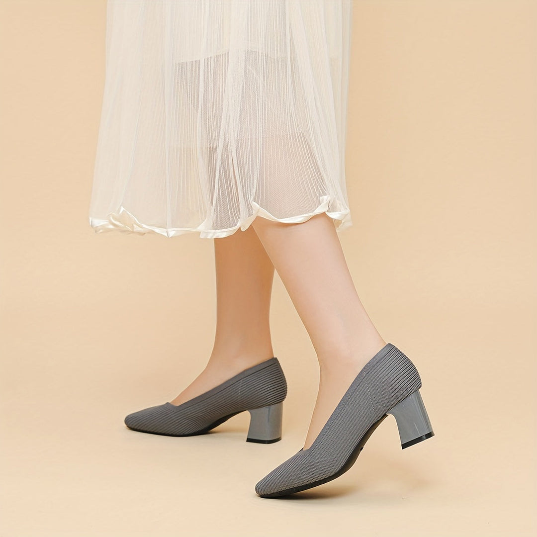 Marie™ – Comfortabele pumps met stabiele hak voor pijnloze ondersteuning