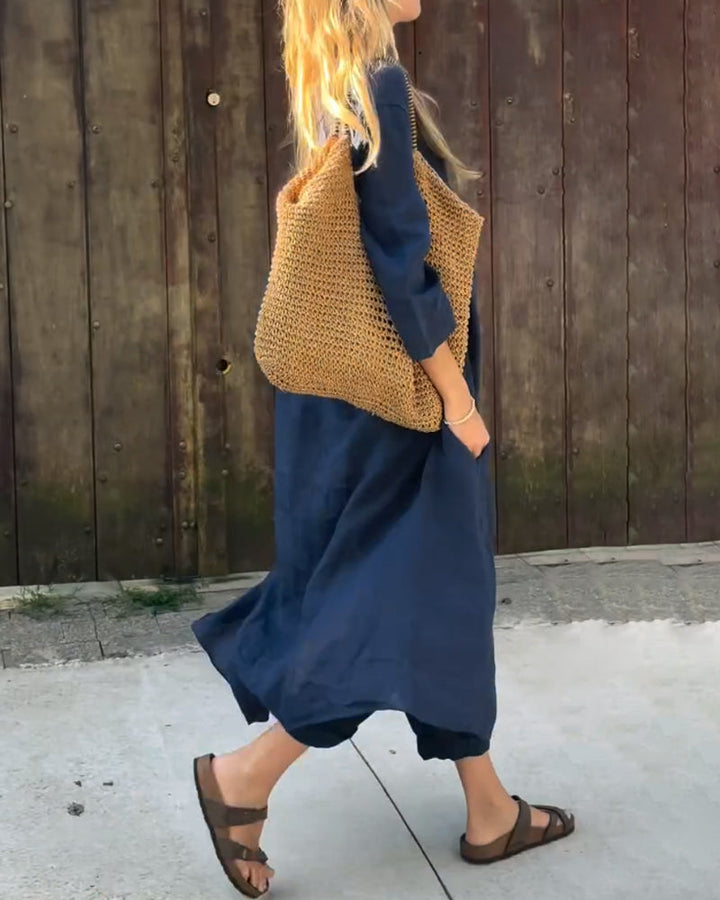 Carolyn™ Chic en Comfortabel Set | Gecoördineerde Top en Relaxed-Fit Broeken