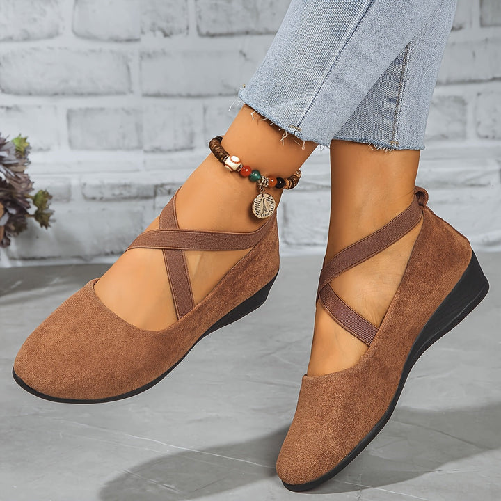 Élise® – Ballerina's met gekruiste banden voor verfijnd comfort