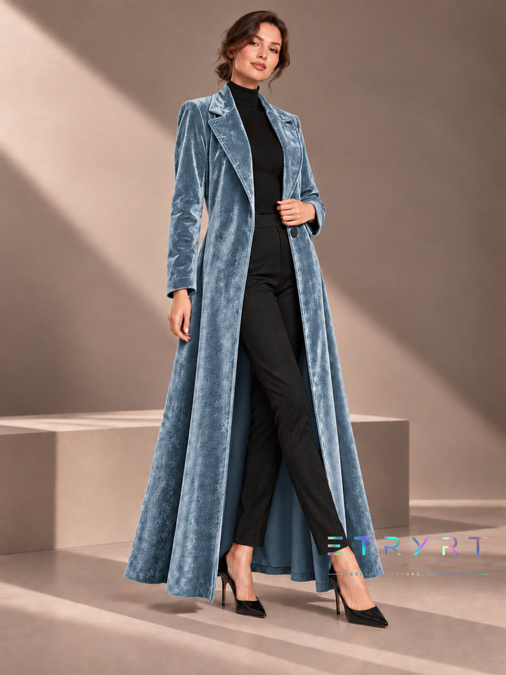 Béatrice | Lange open velvetjas
