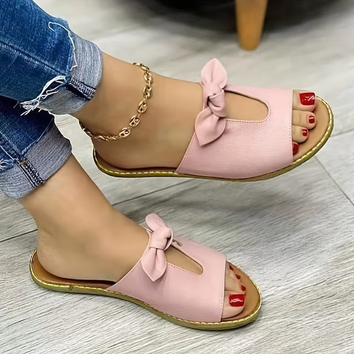 Elvéra | Elegante Zachte Knoop Sandalen