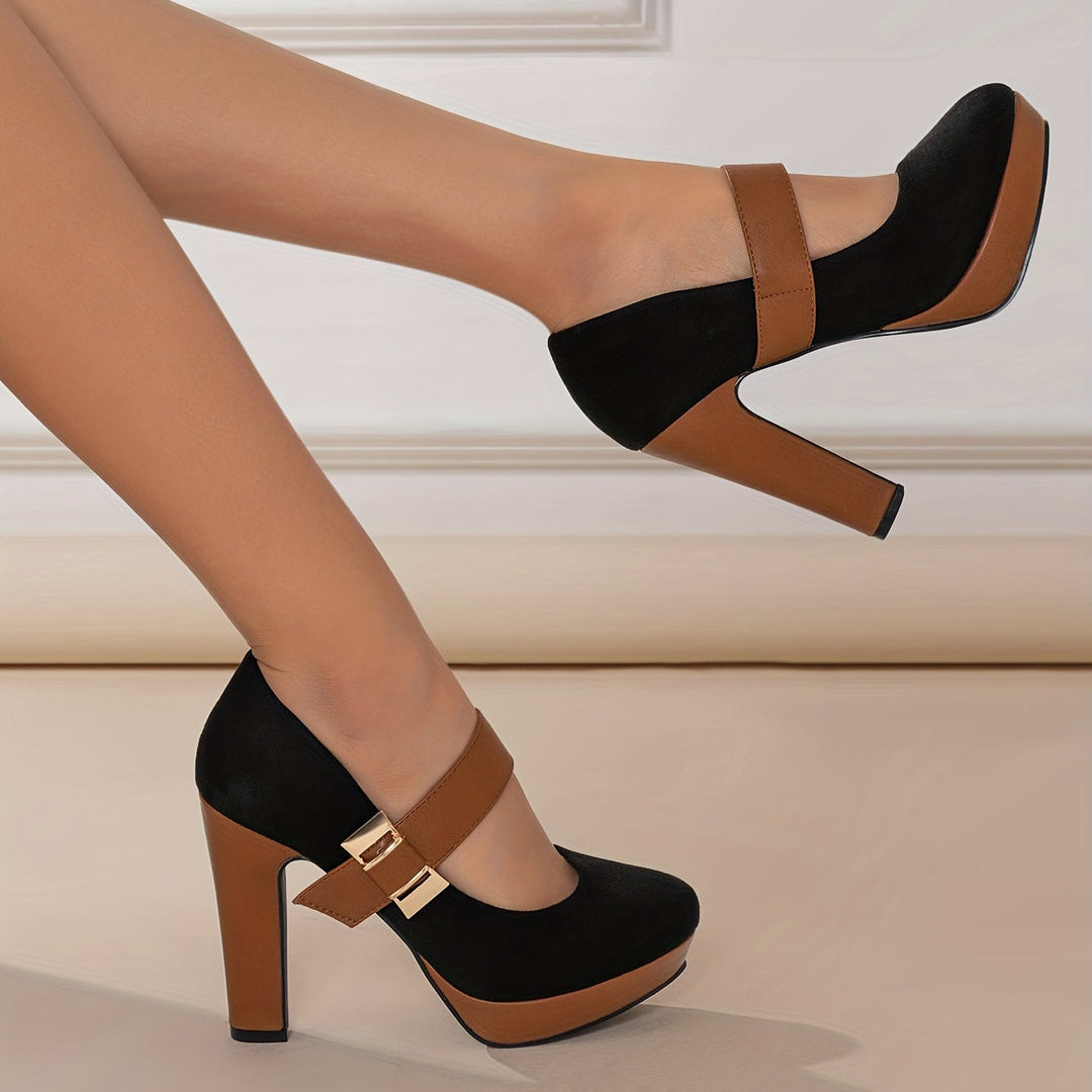 Chantrel | Elegante Hakken met Comfortabele Hak