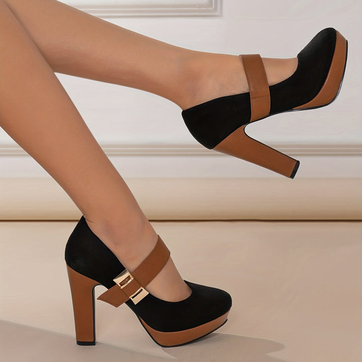 Chantrel | Elegante Hakken met Comfortabele Hak