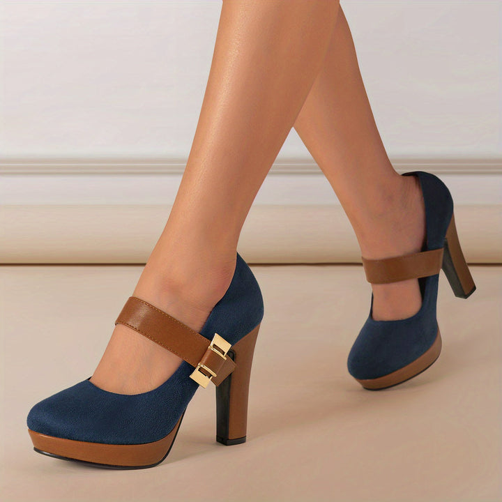Chantrel | Elegante Hakken met Comfortabele Hak