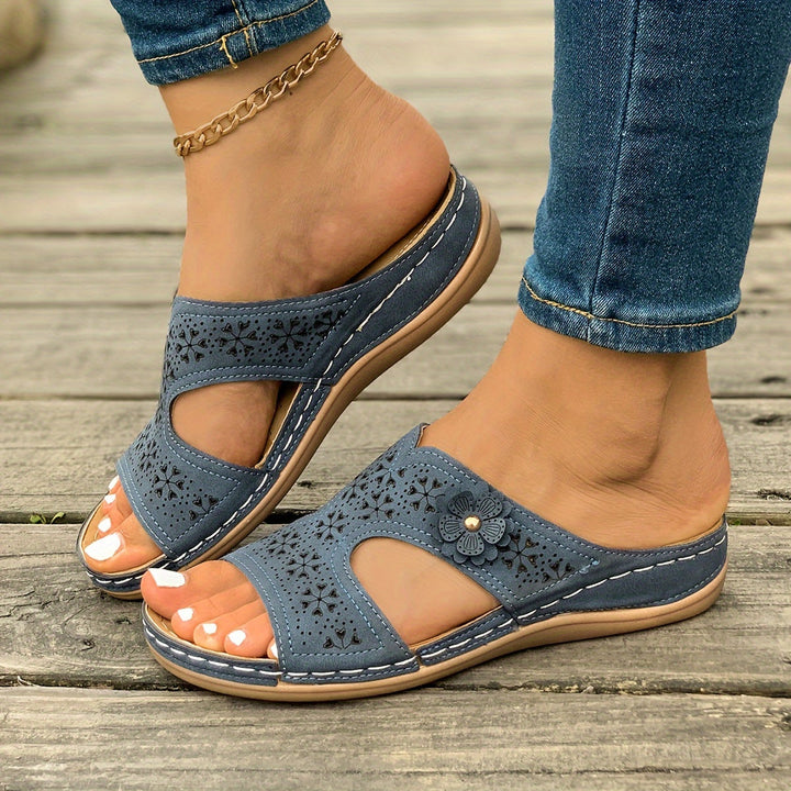 Selira | Comfortabele Sandalen met Elegante Motief
