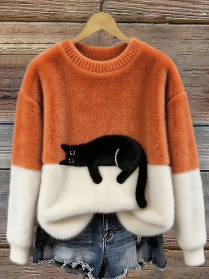 Elegante katten trui
