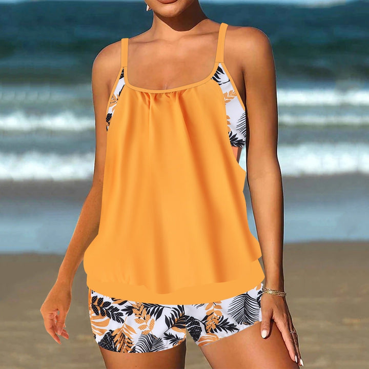 Barbara™ | Tankini met elegante oceaanprint