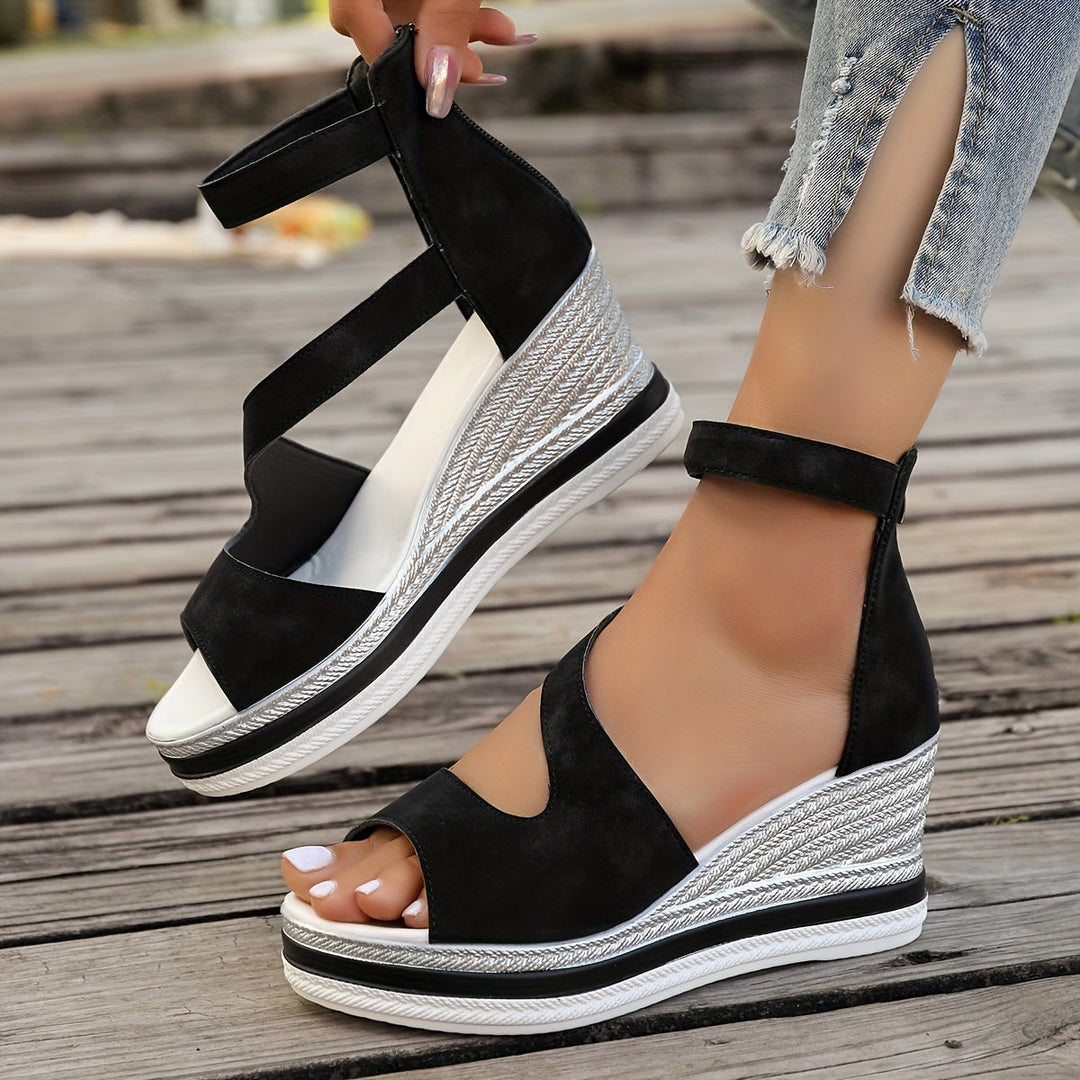 Avelia | Moderne Platform Sandalen