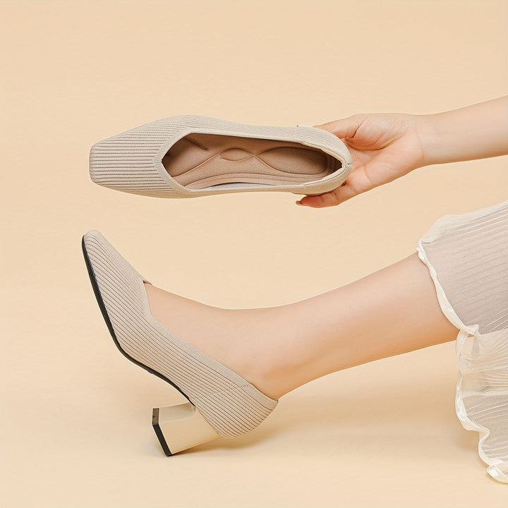 Marie™ – Comfortabele pumps met stabiele hak voor pijnloze ondersteuning