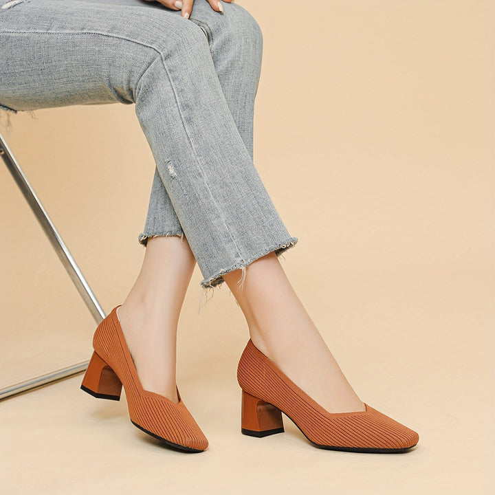 Marie™ – Comfortabele pumps met stabiele hak voor pijnloze ondersteuning