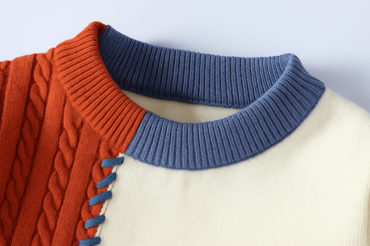 Arty Patch Sweater