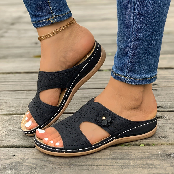 Selira | Comfortabele Sandalen met Elegante Motief
