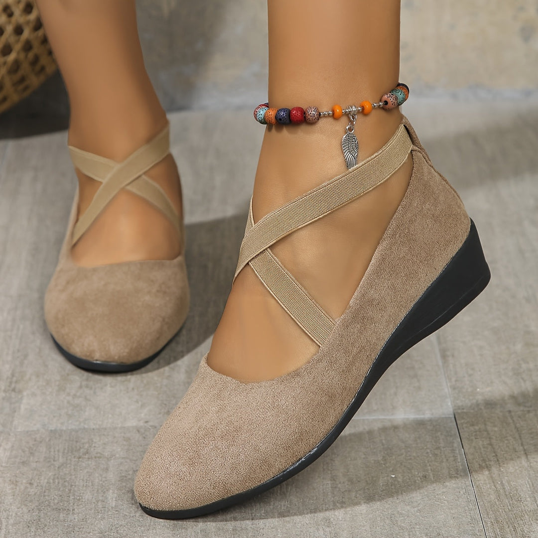 Élise® – Ballerina's met gekruiste banden voor verfijnd comfort