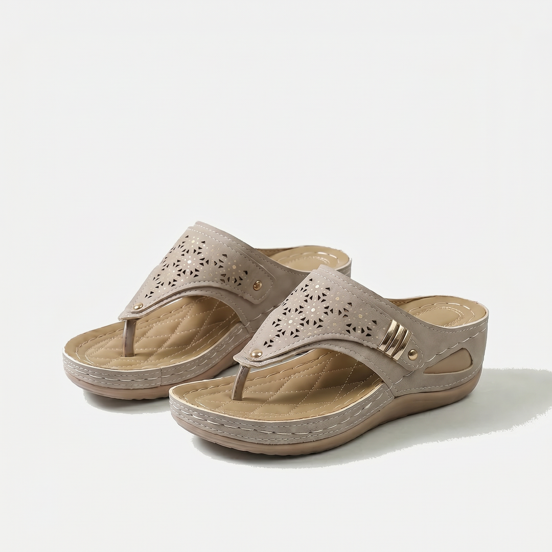 Élodie - wedge teen sandaal voor vrouwen