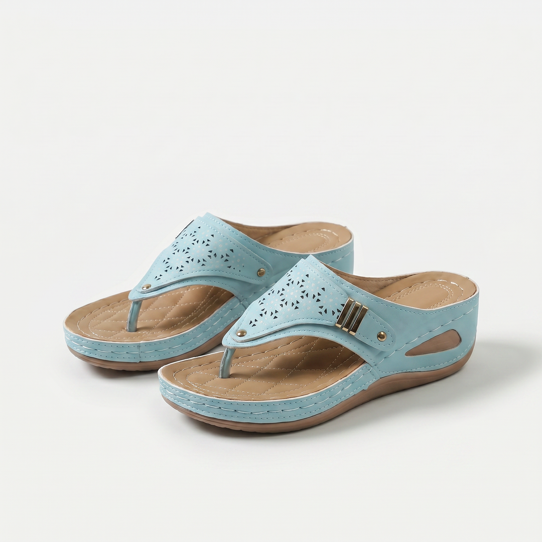 Élodie - wedge teen sandaal voor vrouwen